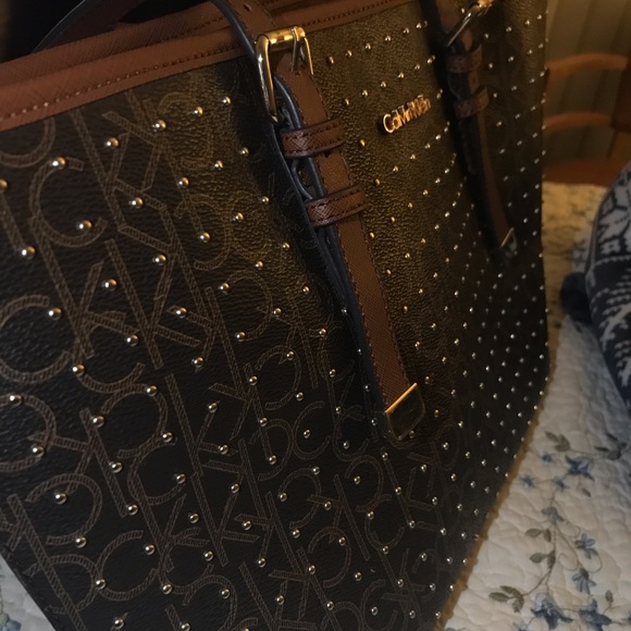 Studded Calvin Klein purse - Picture 2 of 4